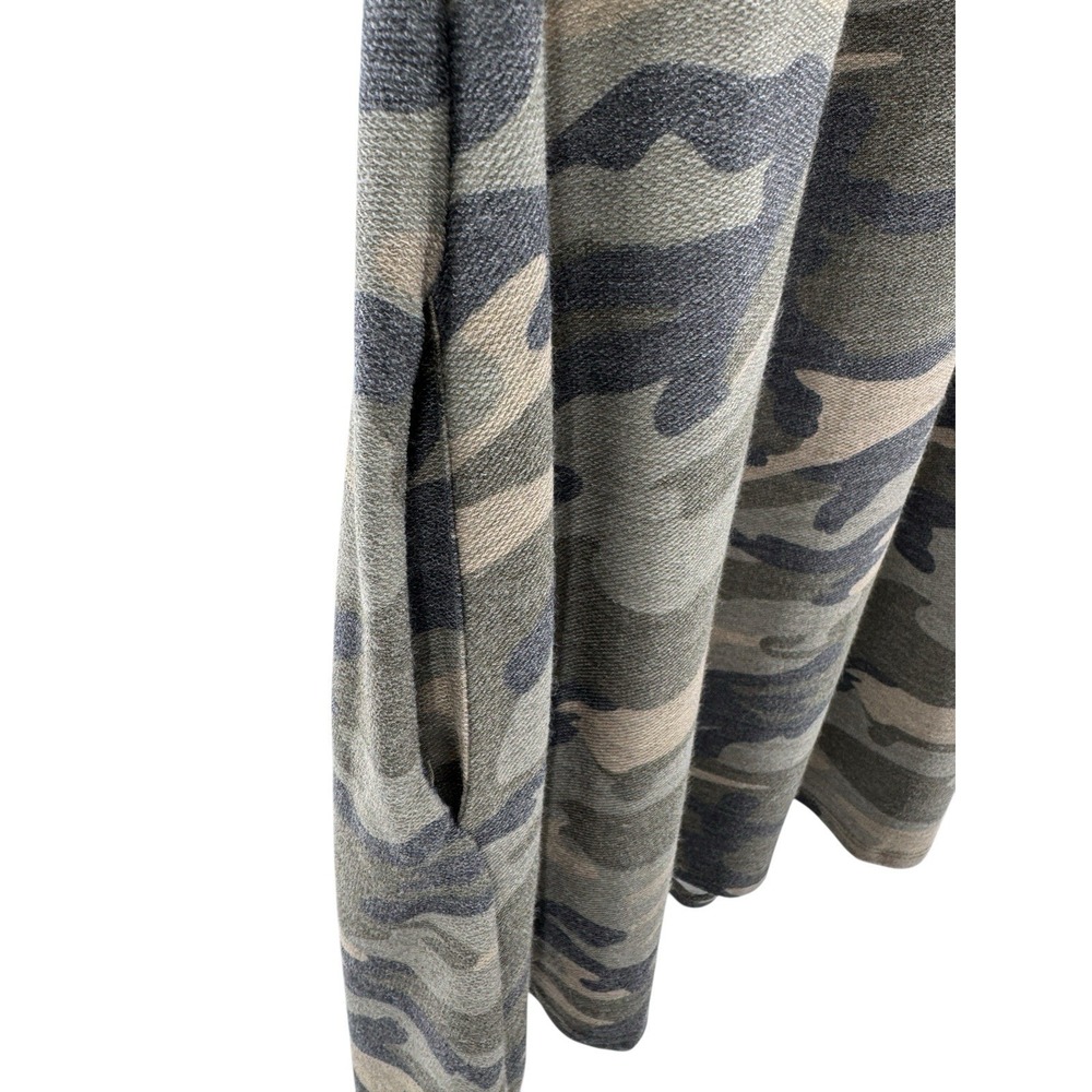 Hemish USA Camo Sleeveless Tank Dress‎ Small Travel Casual Knit Soft Stretch - Picture 3 of 6